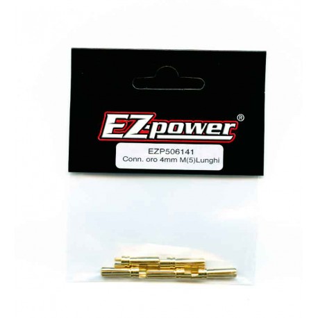 EZP506141 EZ Power Connettori Oro 4mm Maschio (5)