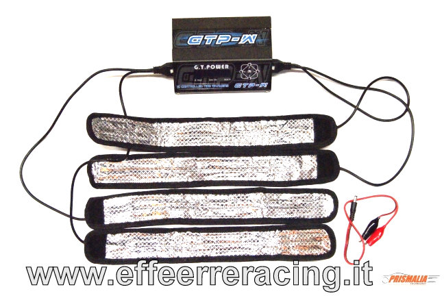 TIRE WARMER GT Power Riscalda Gomme Digitale con Temperatura Modificabile per 1/5,1/8 Rally/Off