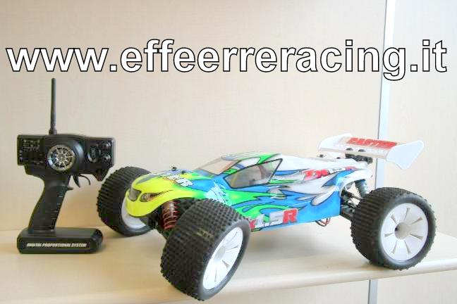 F8T-RTR Caster Racing Automodello Truggy F8T RTR 2.4 GHZ Motore Brushless 2075 Kv