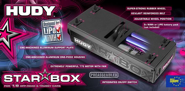 HD104500 Hudy XRay Starter Box x Off Road-Truggy 1/8