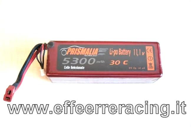 PRS1053 Prismalia Batteria Lipo 11,1V 30C 5300mha