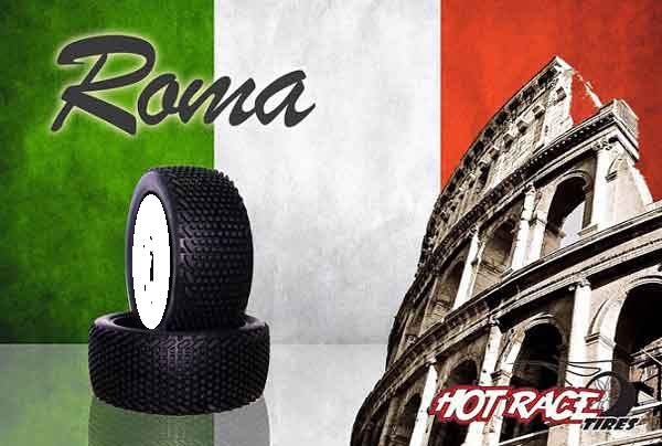 HRRMASORI Hot Race Coppia Gomme ROMA  Soft INCOLLATE su Cerchio (2)