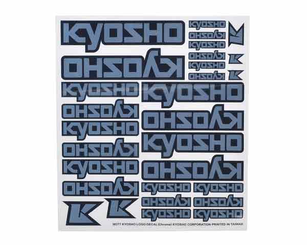 36277 Kyosho Decals KYOSHO LOGO (235x210mm) CHROME