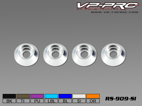RS909-S VP-PRO Rondelle x Torri Ammortizzatori Silver (8 pz)