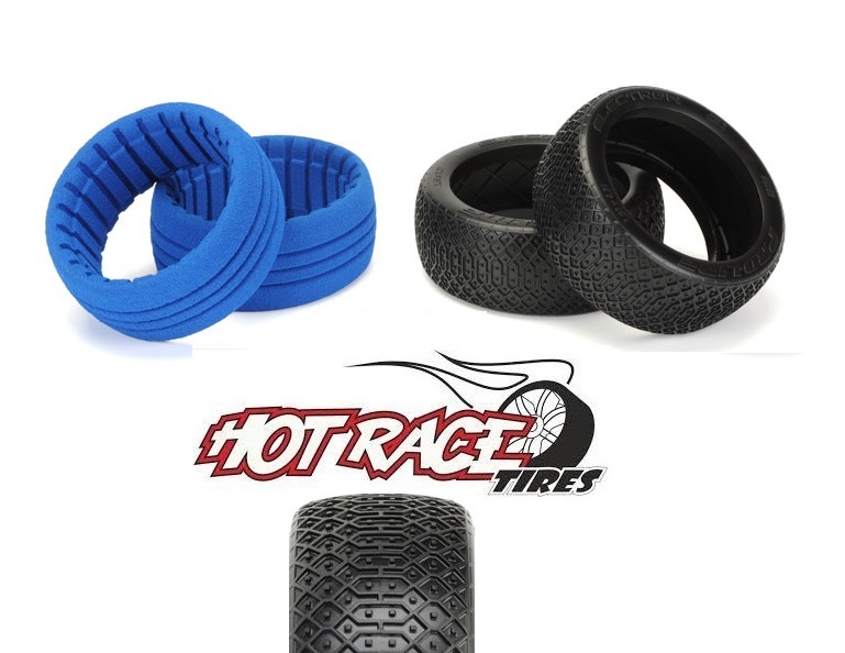 HRSHRSI Hot Race Coppia Gomme SAHARA  Soft (2+2) Solo Gomme + Inserti
