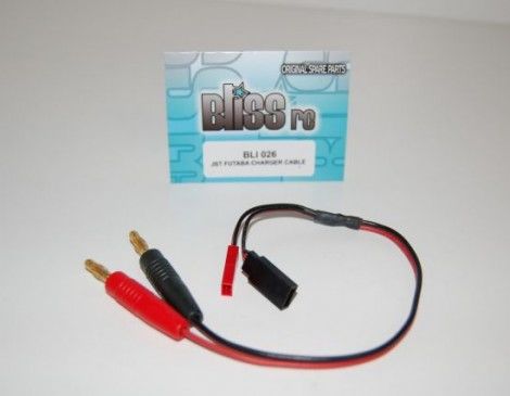 BLI026 Bliss Rc JSC Cavo Ricarica Bec/Futaba