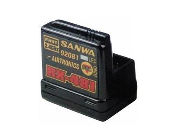 107A41251A Sanwa Ricevente RX-481 4 Channel 2.4GHz Sanwa.