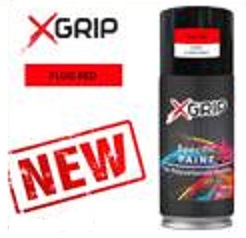 XGRIP-8007 X Grip Bomboletta Spray per Lexan Colore Rosso Fluo (150 ml)