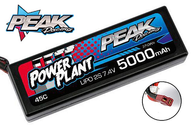 PEK00545 Power Plant 5000mah Deans 7.4V 45C
