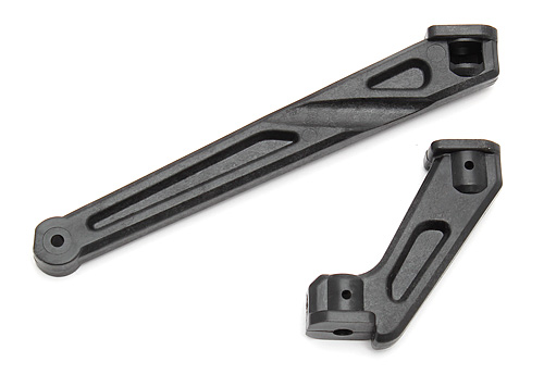 AE81301 Associated RC8B3 Chassis Braces, short (front and rear)