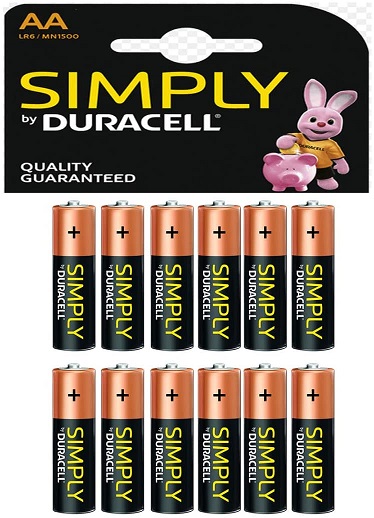 DURSIM12 Duracell Simply AA 4 Pack Single-use battery Alcalino (12)