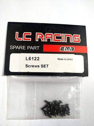 L6122 LC Racing Screw Set EMB