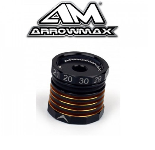 AM171095 Arrowmax 20-30mm Adjustable Ride Height Gauge Black Golden