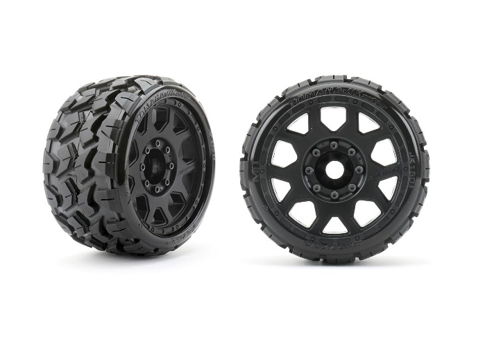 JK1601CBMAXX - Jetko Extreme Tyre for Maxx Low Profile Tomahawk Belted on 3.8