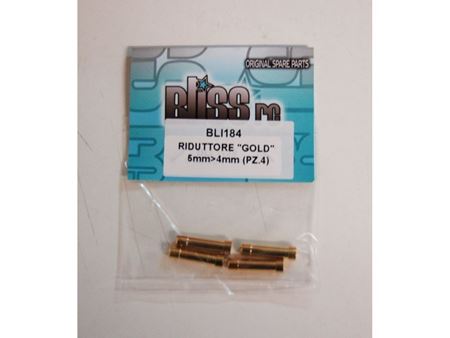 BLI184 BlissRc - Riduttore GOLD 5mm>4mm (pezzi 4)