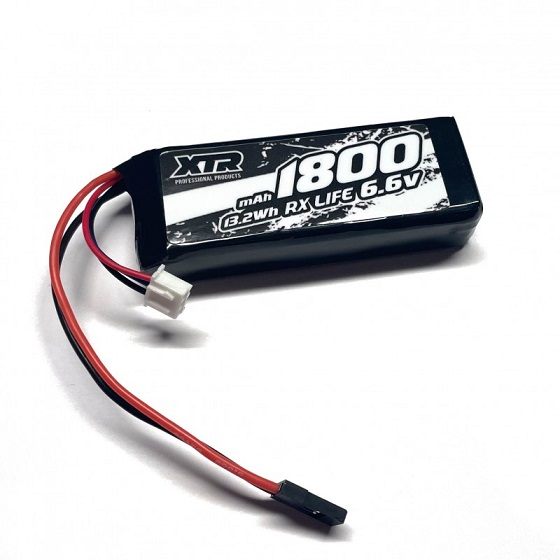 XTR-0208 XTR Products  Batteria x Riceventi FLAT LIFE 6.6v 1800 Mah