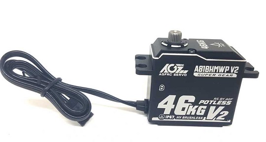 AGF46 AGF RC SERVO  BRUSHLESS RACING RS bY AGF 46KG POTLESS WATERPROOF