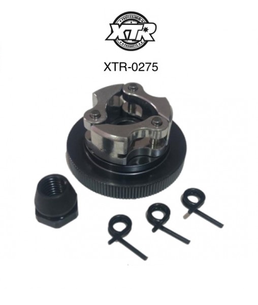 XTR-0275 XTR Products Kit Frizione 3 Ceppi Alluminio con Molle Medie Volano 34mm