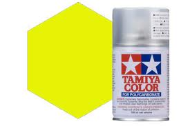 TA-PS27 Tamiya Spray x Policarbonati Col. Giallo Fluor.