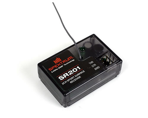 SPMSR201 Spektrum SR201 2-Channel Coated DSM Sport Receiver
