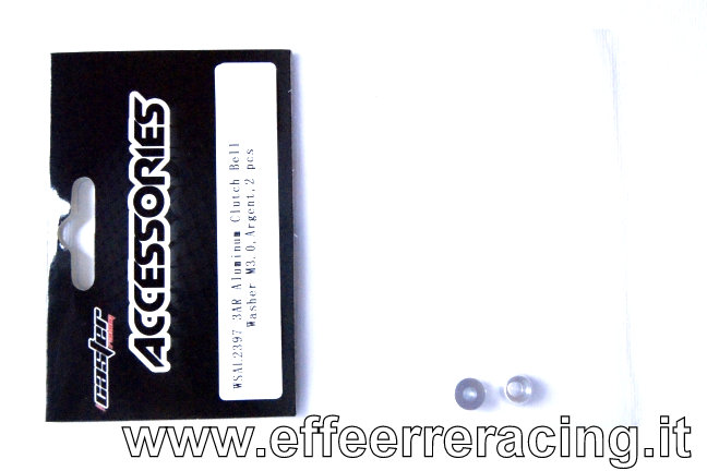 WSAL2397-3AR Caster Racing Rondelle Campana Frizione in Alluminio 3mm (2)