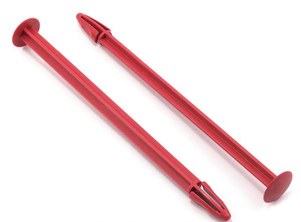 DER-TS2-R DE Racing Buggy Tire Spikes (Red) (2)