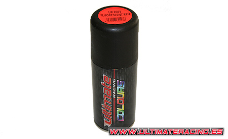 UR2601 Ultimate Bomboletta Spray Rosso Fluorescente 150ml